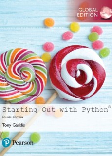 (MyLab) STARTING OUT WITH PYTHON 4e Global Edition