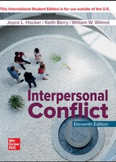 ISE Interpersonal Conflict
