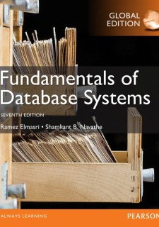 (ebook) Fundamentals of Database Systems, Global Edition 7th Edition