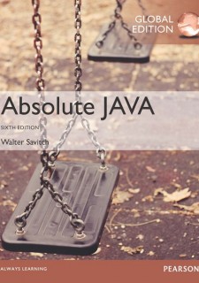 (ebook) Absolute Java, eBook, Global Edition