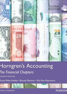 (eBook) Horngren's Accounting, The Financial Chapters ,Global Edition