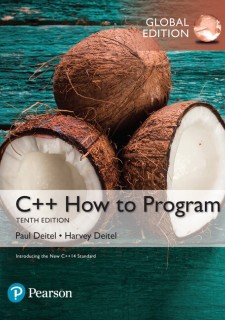 (ebook) C++ How to Program (Early Objects Version), eBook, Global Edition