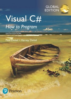 (eBook) Visual C# How to Program, Global Edition