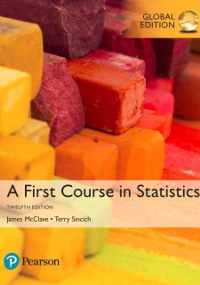 A First Course in Statistics, eBook, Global Edition