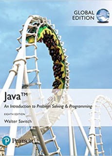 (eBook) Java: An Introduction to Problem Solving and Programming, Global Edition