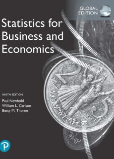 (eBook) Statistics for Business and Economics, Global Edition