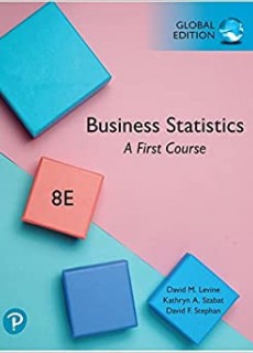 (eBook) Business Statistics: A First Course, Global Edition