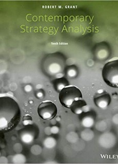 E-Book Contemporary Strategy Analysis, 10E Enhanced eText