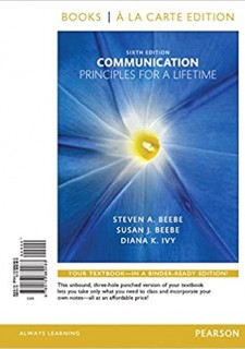 (eBook) Communication: Principles for a Lifetime,  Global Edition