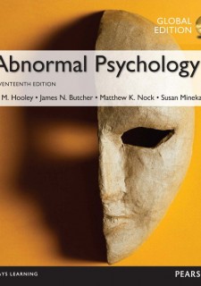 Abnormal Psychology, eBook, Global Edition