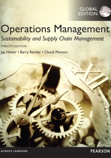 Operations Management: Sustainability and Supply Chain Management, Enhanced eBook, Global Edition