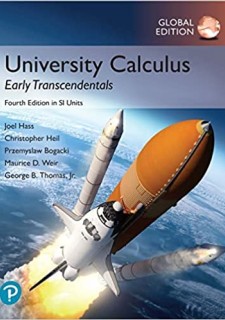 (eBook) University Calculus: Early Transcendentals, Global Edition